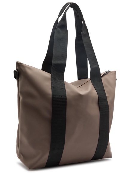 Mini rubberised tote 