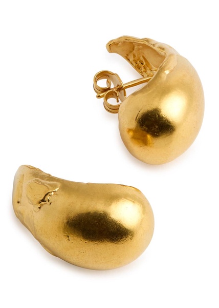 The Abundant Dream 24kt gold-plated earrings 