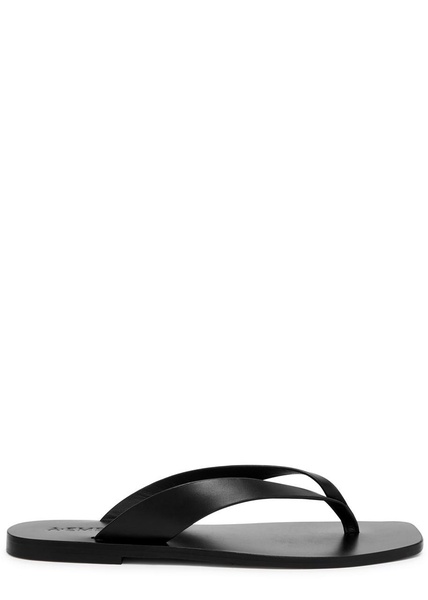 Kinto leather flip flops