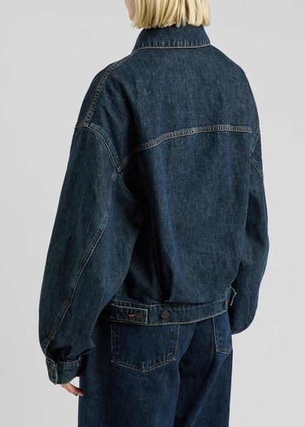 Dalton Balloon panelled denim jacket