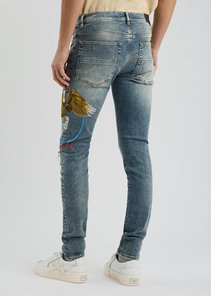 Pegasus distressed skinny jeans 
