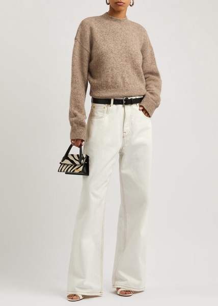 Le Maille logo alpaca-blend jumper