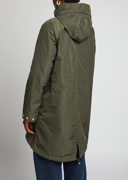 Una hooded shell jacket