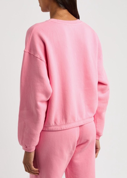 Izubird logo stretch-cotton sweatshirt 