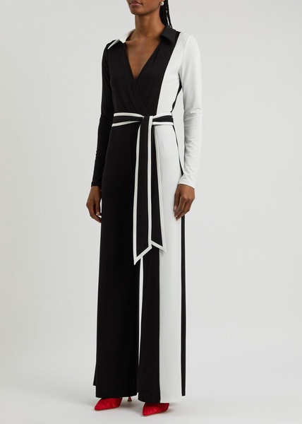 Melinda colour-block jumpsuit 