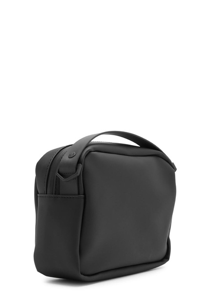 Box rubberised top handle bag