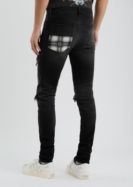 MX1 Quad distressed skinny jeans 