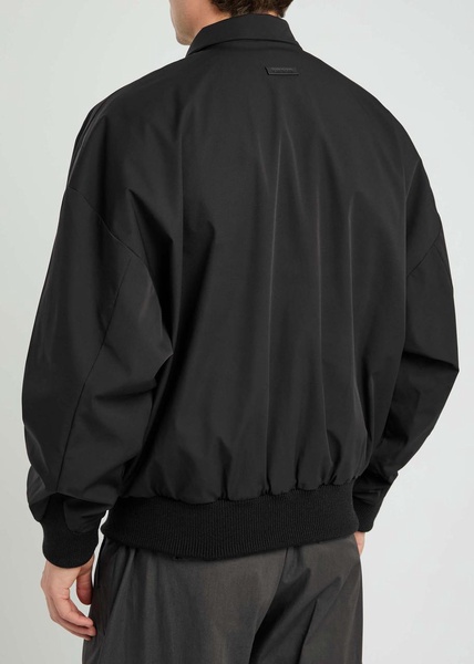 Nylon-blend track jacket