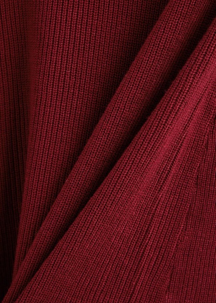 Stretch-knit maxi dress