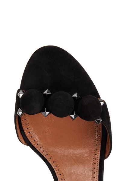 La Bombe 90 suede sandals