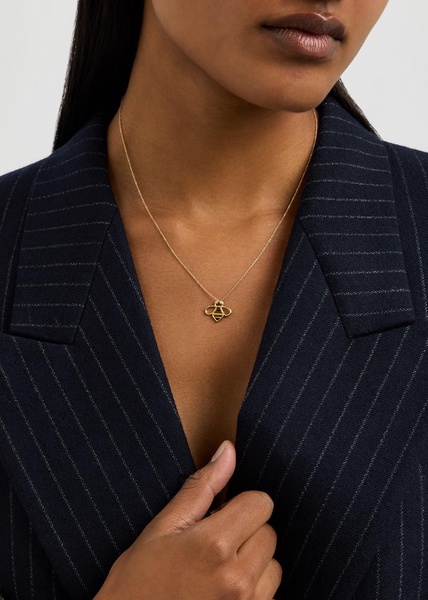 Bee Brillante 9kt gold necklace