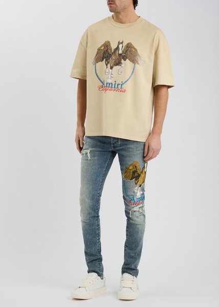 Pegasus distressed skinny jeans 