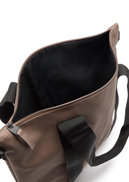 Mini rubberised tote 