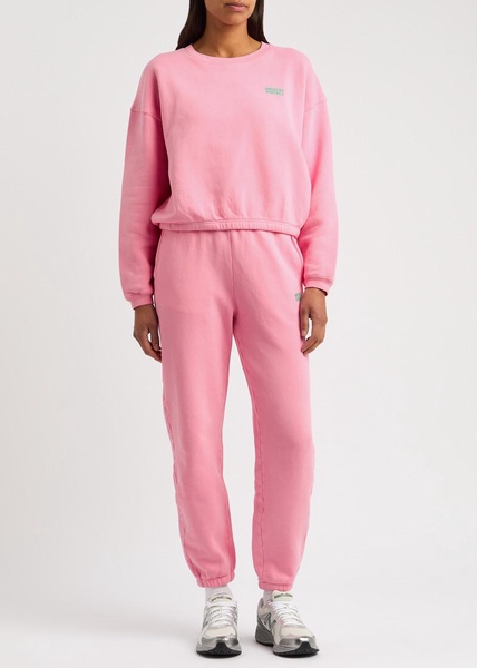 Izubird logo stretch-cotton sweatshirt 