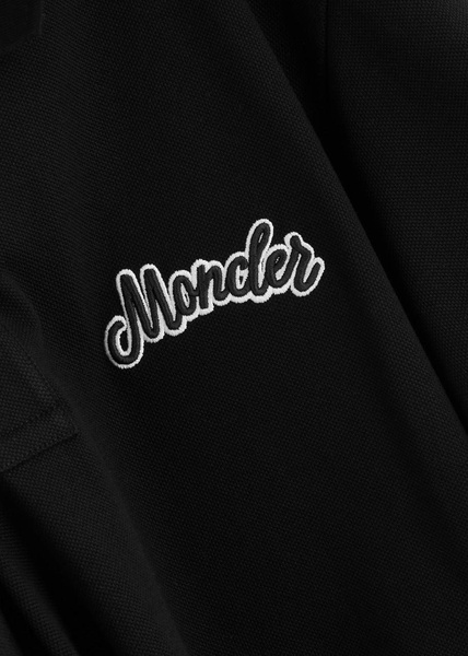 Logo-embroidered cotton polo shirt 