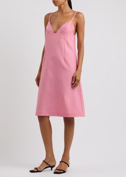 La Robe Camison wool-blend slip dress