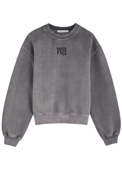Logo cotton-blend sweatshirt 