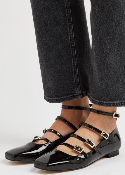 Luke patent leather ballet flats