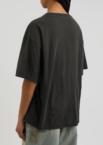 Logo cotton-blend T-shirt