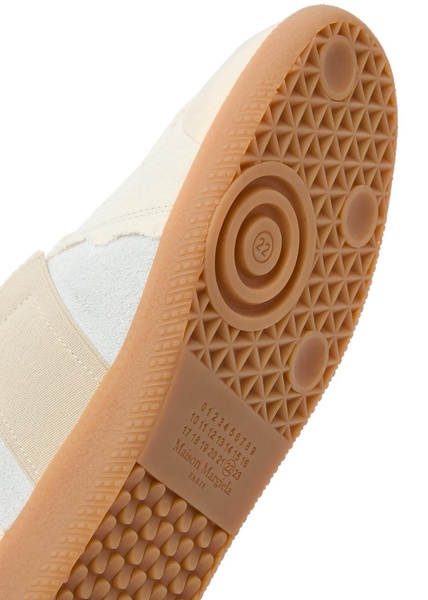 Replica panelled canvas sneakers 