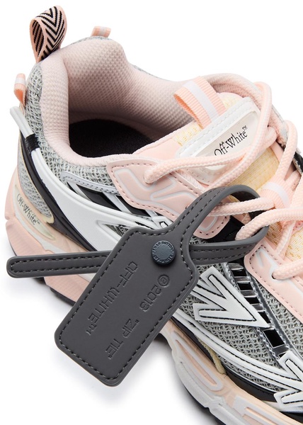 Be Right Back panelled mesh sneakers