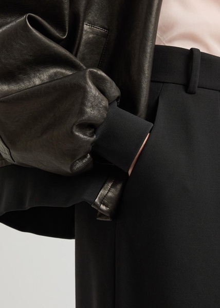 Maris wide-leg woven trousers