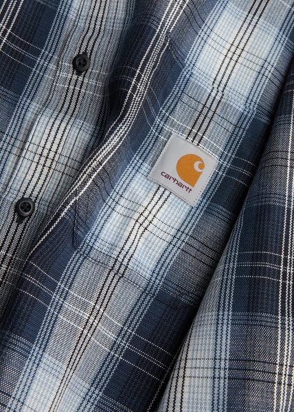 Blanton checked woven shirt 