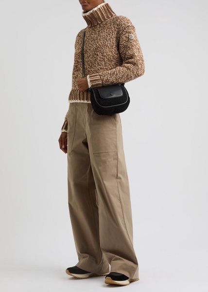Logo wool-blend jumper