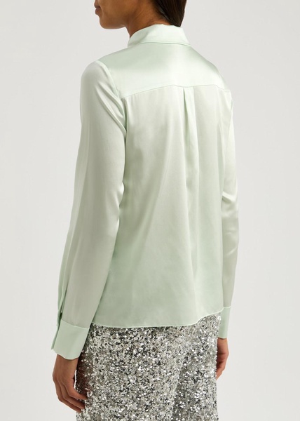 Brady stretch-silk shirt