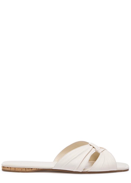 Knotted leather sliders