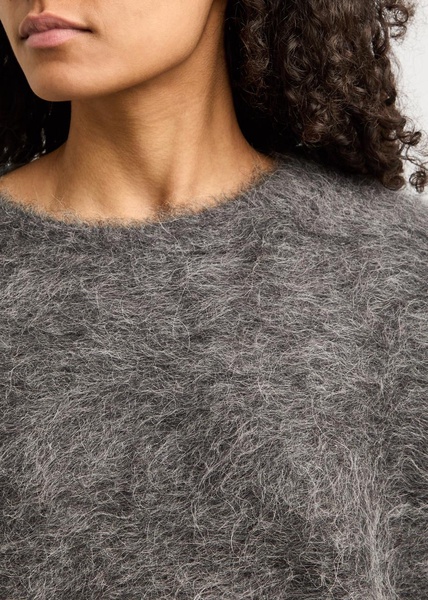Brushed alpaca-blend jumper 