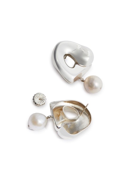 X Simone Bodmer-Turner Sandra large sterling silver drop earrings 