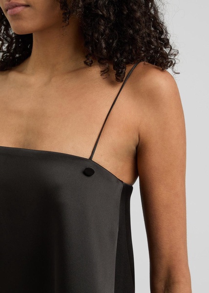 Satin maxi dress 