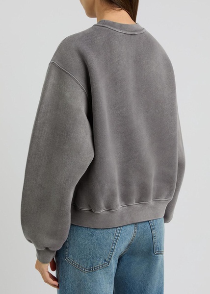 Logo cotton-blend sweatshirt 