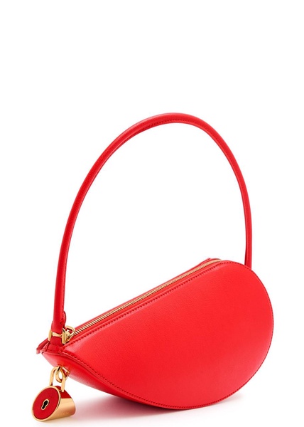 Le Demi-Coeur leather shoulder bag 