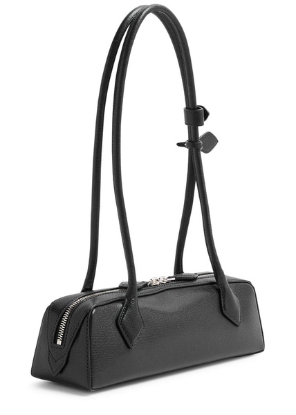 Le Teckel small grained leather shoulder bag