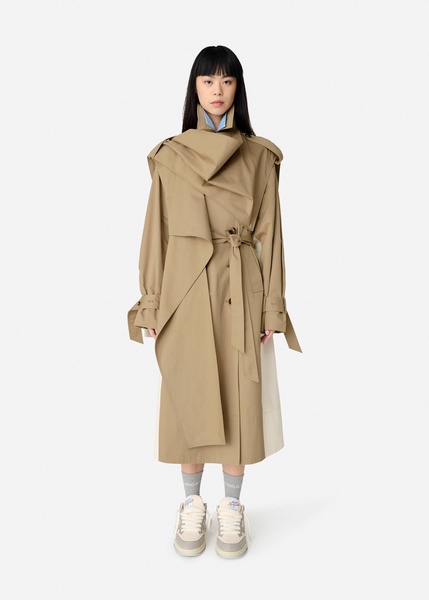 Split Trench Coat