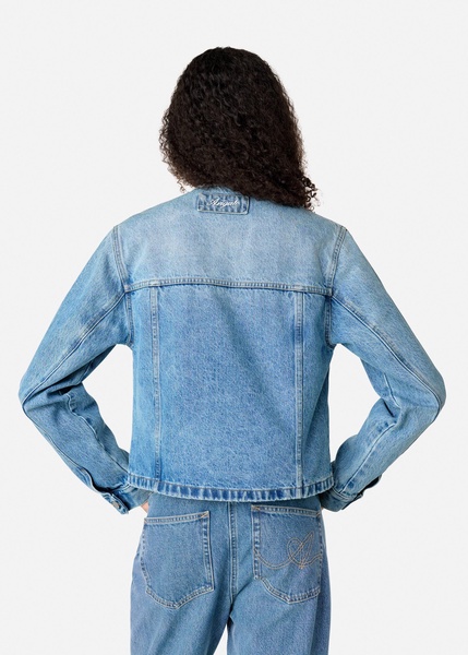 Deia Collarless Jacket