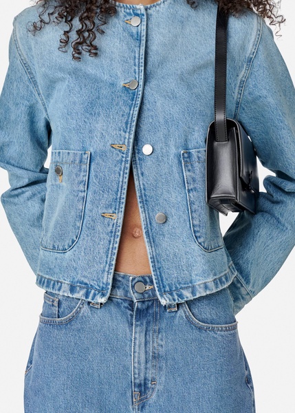 Deia Collarless Jacket