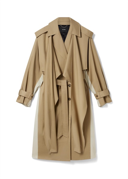 Split Trench Coat