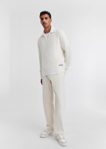 Scale Polo Sweater