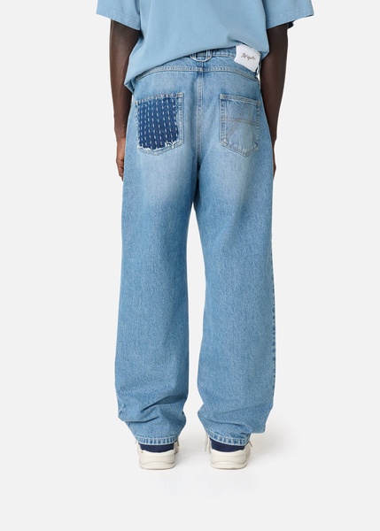 Patchwork Relaxed Jeans