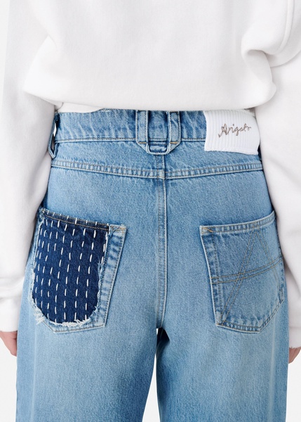 Patchwork Relaxed Jeans