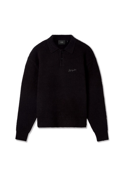 Scribble Polo Sweater