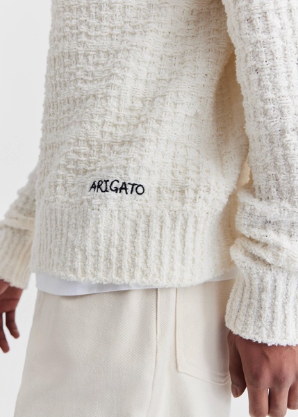 Scale Polo Sweater