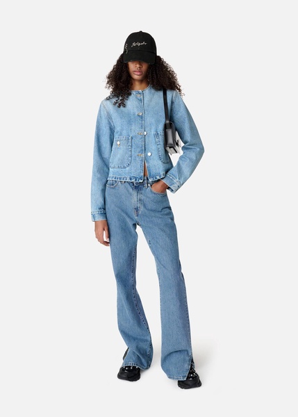 Deia Collarless Jacket