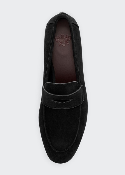 Suede Slip-On Penny Loafer