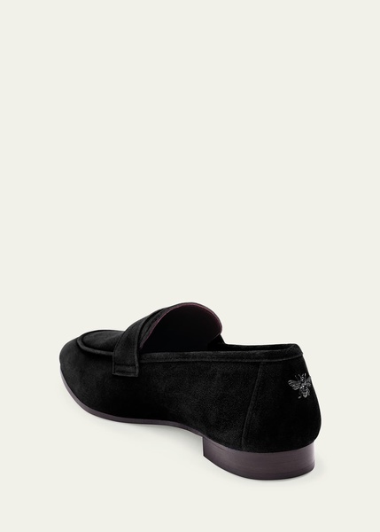 Suede Slip-On Penny Loafer