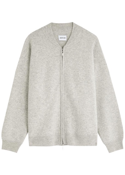 Cashmere-blend cardigan