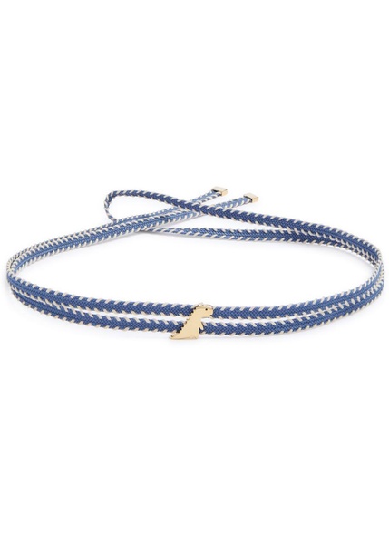 Dino Cowboy cord wrap necklace